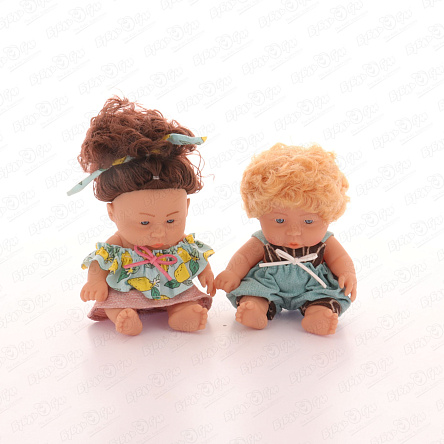 Пупсик Lanson Toys миниатюрный в головном уборе и костюмчике в ассортименте - фото 360