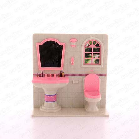 Мебель для куклы Lanson Toys Умывальник и туалет - фото 360