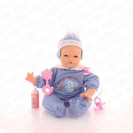 Пупс Lanson Toys Bibi с подвижной мимикой говорящий 47см с 3лет - фото 360
