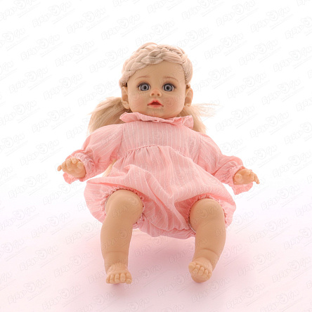 Кукла-малышка Lanson Toys  Блондинка с функцией озвучивания - фото 360