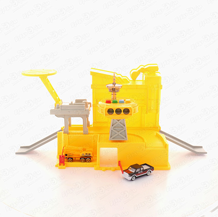 Набор игровой Lanson Toys Парковка и строительная техника со световыми и звуковыми эффектами 29эл 1:64 в ассортименте - фото 360