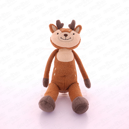 Игрушка мягкая Смешной олененок 33см - фото 360