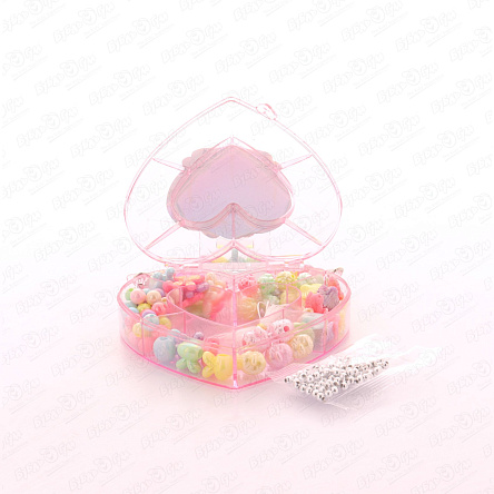 Набор для создания украшений из бусин Lanson Toys Сумочка-сердечко в ассортименте с 4лет - фото 360