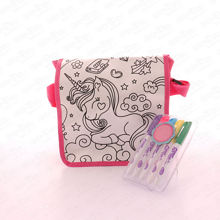 Набор для росписи сумочки Lanson Toys Единорог с 6лет - фото 360