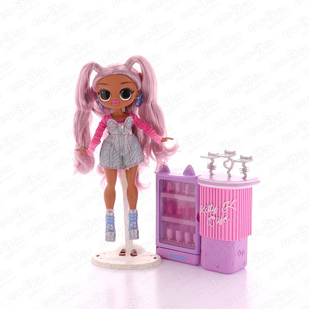 Кукла LOL Surprise OMG Sweet nails Китти с аксессуарами - фото 360