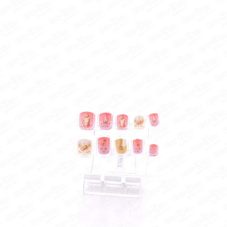 Набор накладных ногтей LUKKY  Нэйл-Арт GOLDEN UNICORN на водной основе  - фото 360