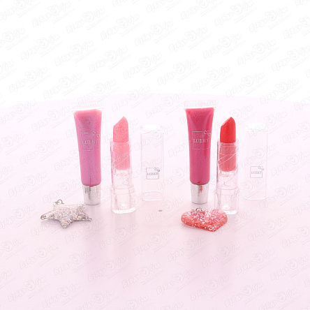 Набор косметики LUKKY блеск и помада с блёстками в ассортименте - фото 360