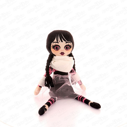 Игрушка мягкая кукла Аманда в розовом текстиль 48см - фото 360