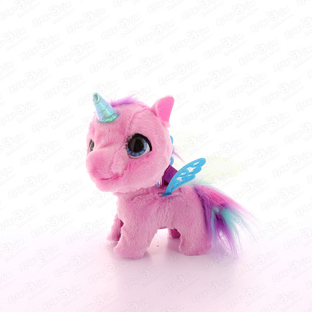 Питомец FurReal Friends Единорог интерактивный на поводке 22см  - фото 360