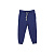 Брюки с карманами и шнурком синие