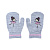 Рукавицы Lanson Kids демисезонные с балериной серые 