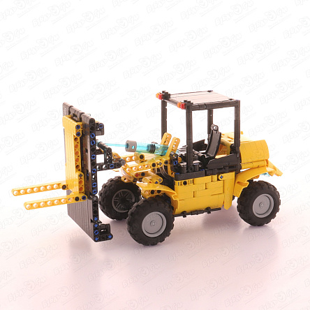 Конструктор Гидравлический погрузчик с подвижными деталями с 6лет - фото 360