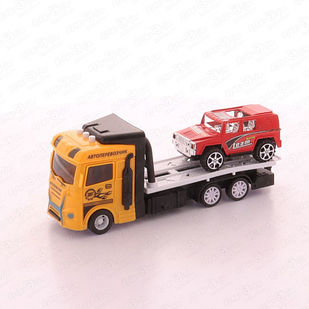 Машина ТЕХНОПАРК Автоперевозчик пластиковая 20см - фото 360