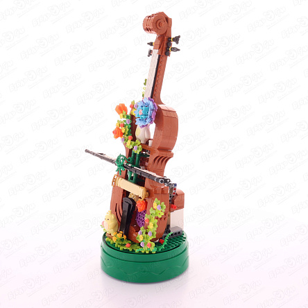 Конструктор Lanson Toys Скрипка с медвежатами с музыкальной шкатулкой 792дет с 6лет - фото 360