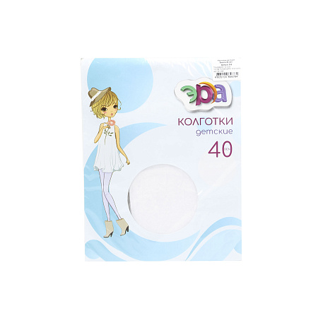 Колготки Эра Виола белые 40ден