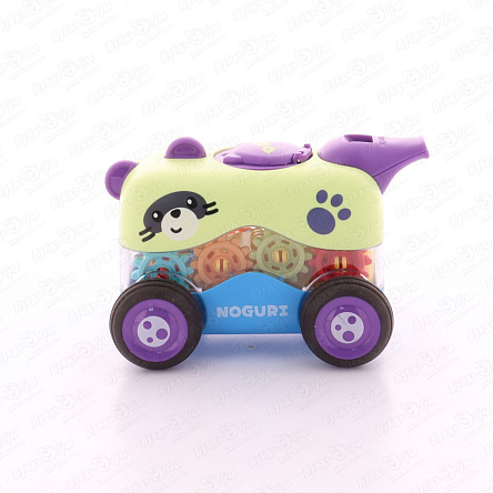 Игрушка Машинка с шестеренками и свистком инерционная в ассортименте - фото 360