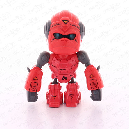 Робо-горилла Lanson Toys интерактивная со светом и звуком на батарейках в ассортименте - фото 360