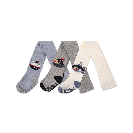 Колготки Katamino с рисунком мишки-путешественники в ассортименте