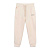 Брюки Lanson Kids утепленные с надписью бежевые