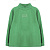Толстовка Lanson Kids с воротом-стойкой зеленая