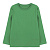Лонгслив Lanson Kids однотонный зеленый