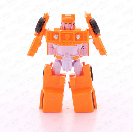 Трансформер Hello Carbot S5 Zesty робот и внедорожник оранжевый 8см с 6лет - фото 360