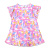 Сарафан Lanson Kids плиссированный с ярким принтом розовый