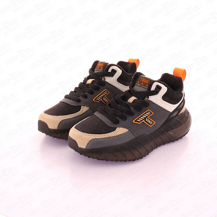 Кроссовки TIBURON на шнуровке с цветными вставками разноцветные - фото 360