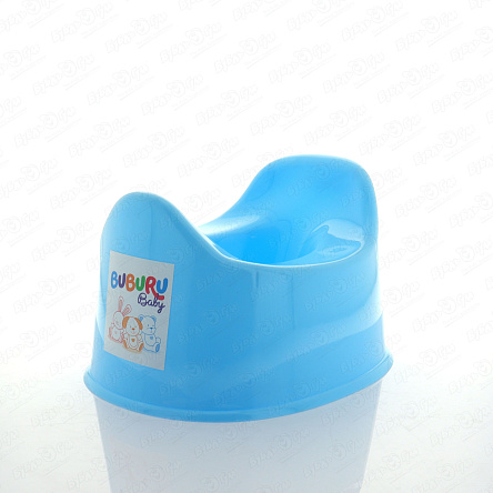 Горшок BUBURU baby голубой - фото 360