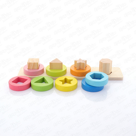 Сортер Геометрические формы с 10мес - фото 360