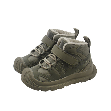 Ботинки Pasito утепленные хлопковая подкладка хаки