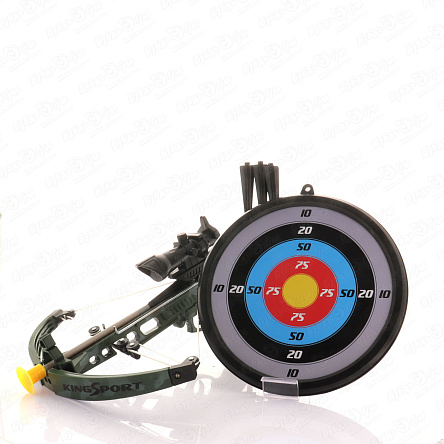 Набор игровой арбалет с мишенью и стрелами - фото 360