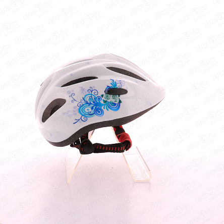 Шлем ROLLO PRO детский белый с узором размер S - фото 360