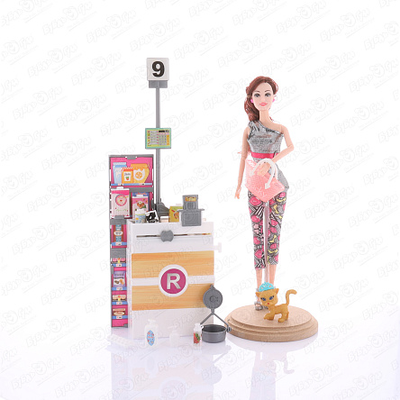 Кукла Lanson Toys Супермаркет с аксессуарами - фото 360