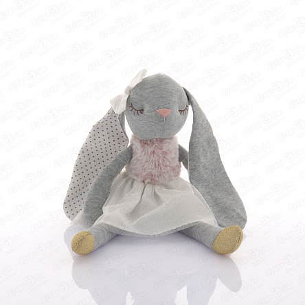 Игрушка мягконабивная кукла-зайка 35см - фото 360