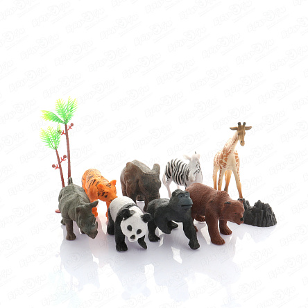 Набор фигурок Дикие животные 8шт - фото 360
