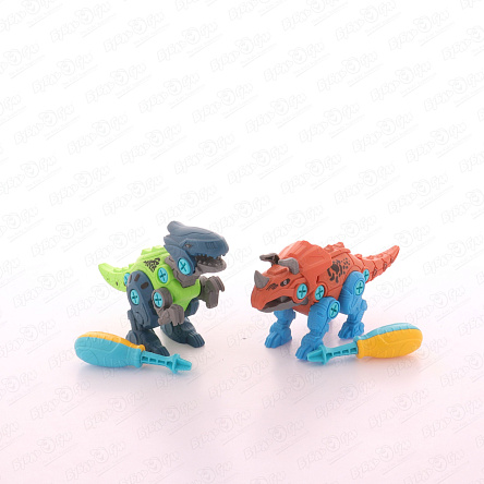 Набор Diy toys сборные фигурки динозавров 2шт - фото 360