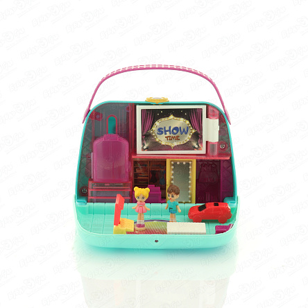  Набор миниатюрный Магазин в сумочке с куклами - фото 360