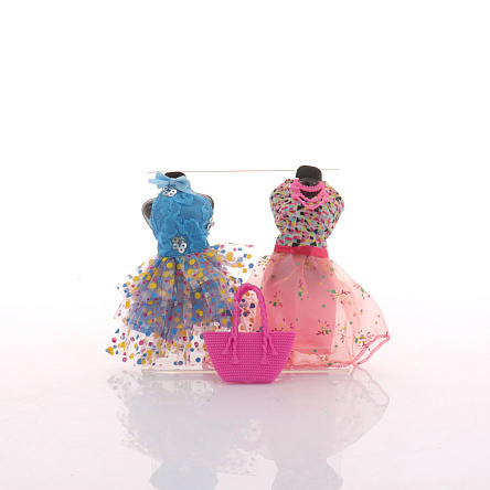 Одежда для модных кукол Sariel Два платья c аксессуарами в ассортименте - фото 360