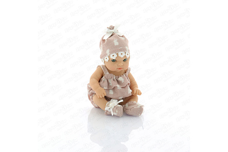 Пупс Lanson Toys в бежевом ажурном костюме - фото 360 Пупс Lanson Toys в бежевом ажурном костюме - фото 360