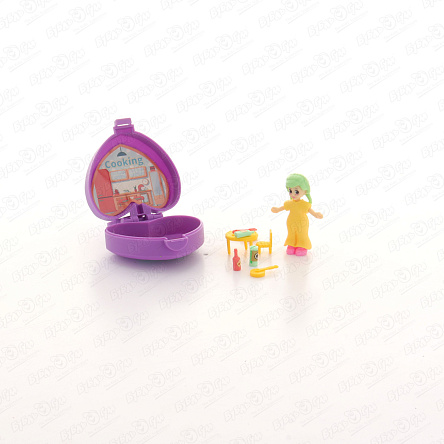 Игрушка-сюрприз миниаютюрная комната с куклой в ассортименте - фото 360