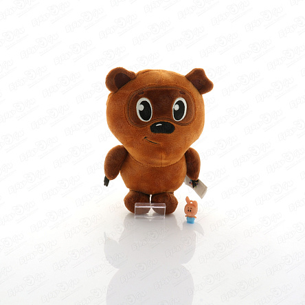 Игрушка мягкая Винни-Пух и шар с Пятачком - фото 360