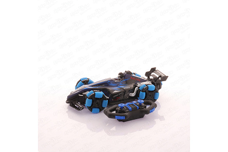 Машинка трюковая Дрифт р/у световые и звуковые эффекты с дымом 1:12 акб в ассортименте - фото 360