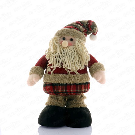 Декор новогодний Дед Мороз в свитере с оленями растущий 65/96см - фото 360 Декор новогодний Дед Мороз в свитере с оленями растущий 65/96см - фото 360