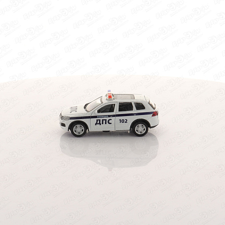 Машинка Технопарк ДПС металлическая инерционная с открывающимися дверями и багажником - фото 360