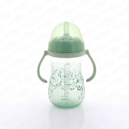 Поильник lubby с трубочкой и ручками 300мл с 9мес - фото 360 Поильник lubby с трубочкой и ручками 300мл с 9мес - фото 360