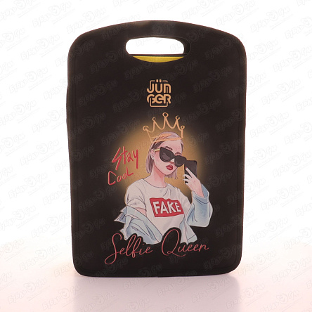 Папка JUNGER А4 Stay Cool два отдела черно-желтая - фото 360 Папка JUNGER А4 Stay Cool два отдела черно-желтая - фото 360