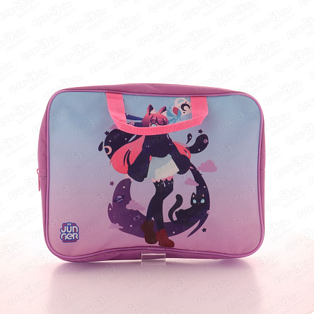 Папка А4 Девочка-кошка - фото 360