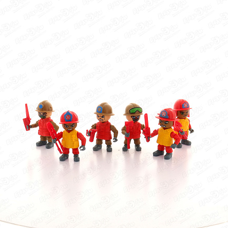 Фигурка Funky toys Пожарная бригада 8см в ассортименте - фото 360