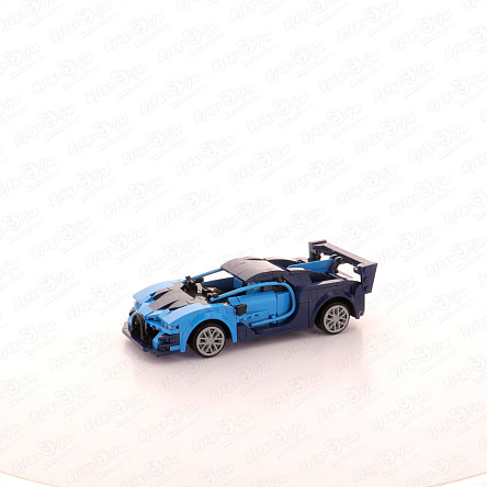 Конструктор Спорткар Blue Race Car на батарейках  325дет - фото 360
